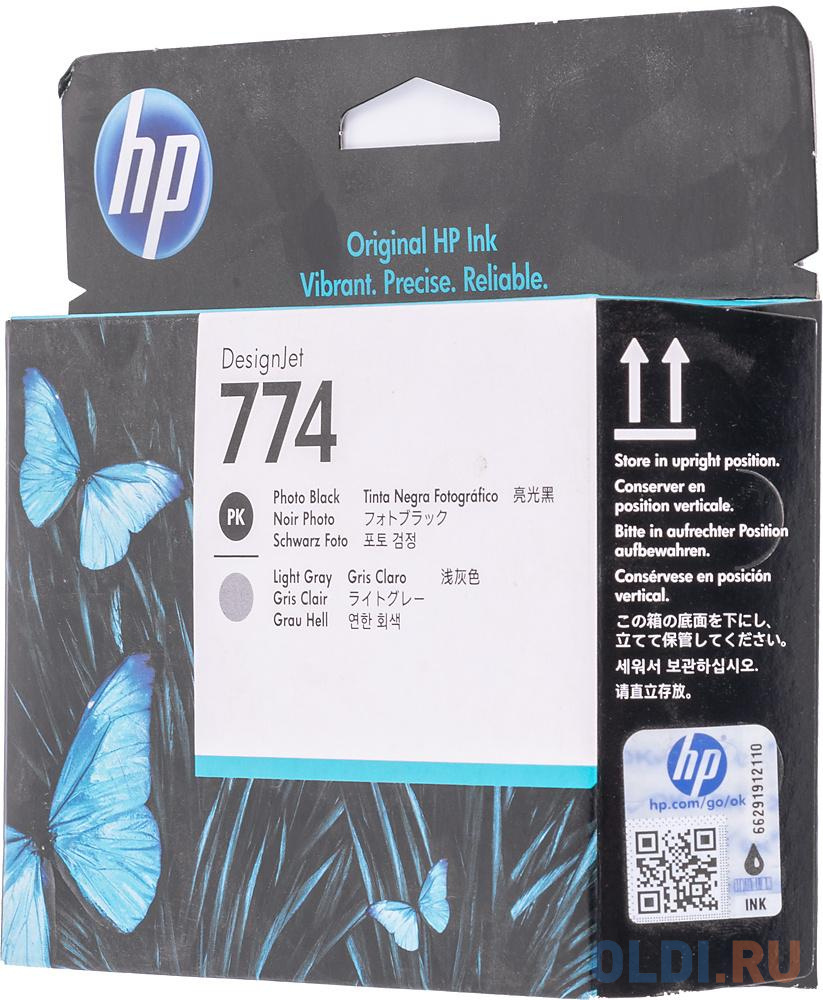HP 774 Photo Black/Light Gray Printhead tsc assy mb series printhead module 203 dpi