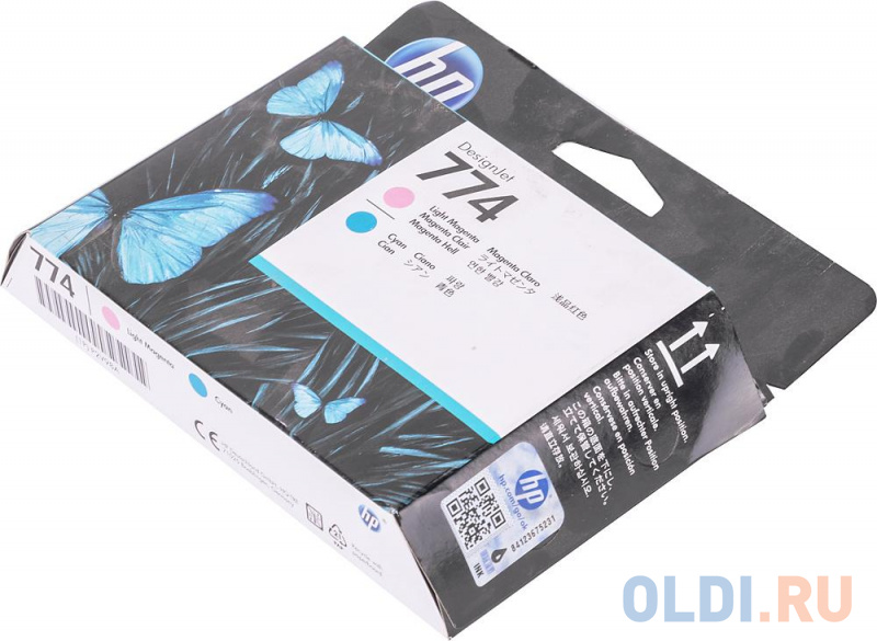 HP 774 Light Magenta/Light Cyan Printhead фото