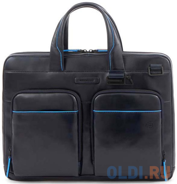 Сумка Piquadro Blue Square Revamp синий сумка дорожная на молнии наружный карман длинный ремень синий камуфляж