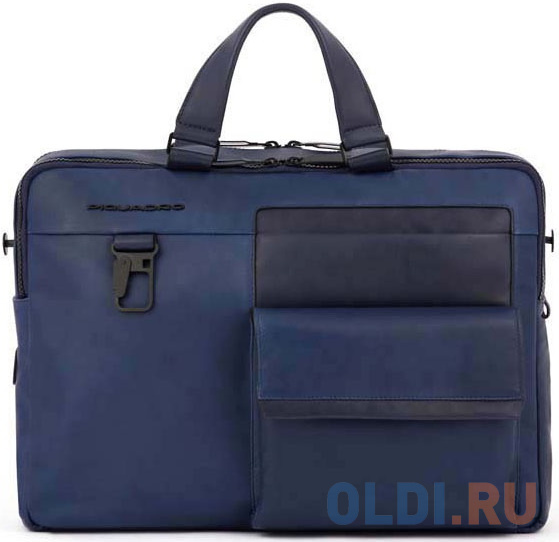 

Сумка мужская Piquadro Finn CA5981S123/BLU синий натур.кожа