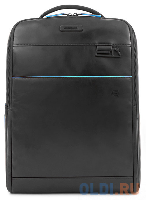 Рюкзак Piquadro Blue Square Revamp CA4818B2V/N 17.5 л черный рюкзак brauberg positive универсальный потайной карман dark blue 42х28х14 см 270775