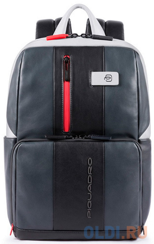 Рюкзак Piquadro CA3214UB00/GRN серый/черный brauberg рюкзак с отделением для ноутбука usb порт leader
