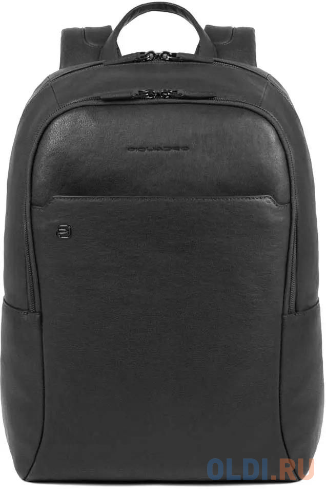 Рюкзак Piquadro Black Square CA4762B3/N 23 л черный рюкзак на молнии 3 наружных кармана серый