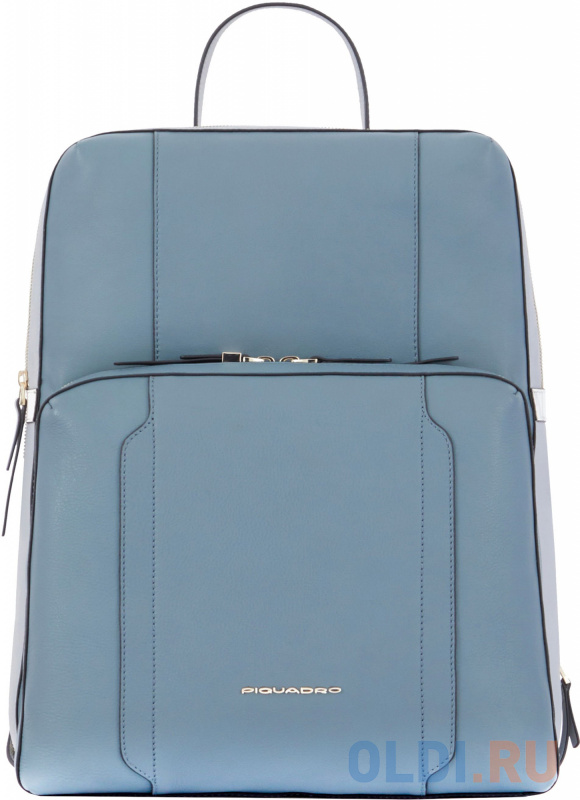 

Рюкзак жен. Piquadro Circle CA6216W92/AVGR голубой/серый кожа