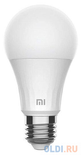 Умная Wi-Fi лампа Xiaomi Mi LED Smart Bulb XMBGDP01YLK умная лампа yeelight essential w3 e27 8вт 800lm wi fi упак 1шт yldp005