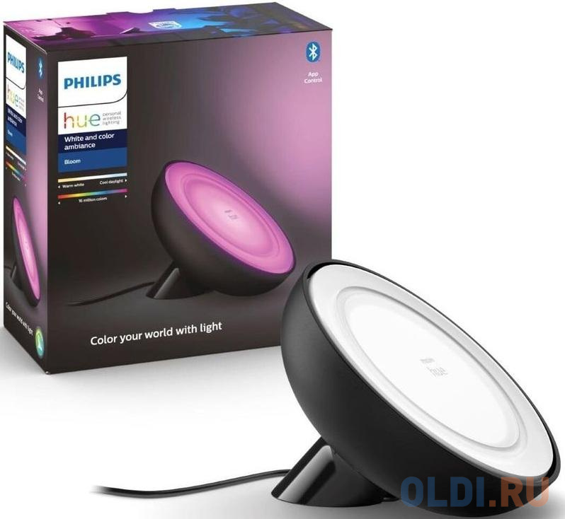 

Светильник Philips Hue Светильник Hue Bloom в белом корпусе Hue Bloom gen 4 EU/UK black