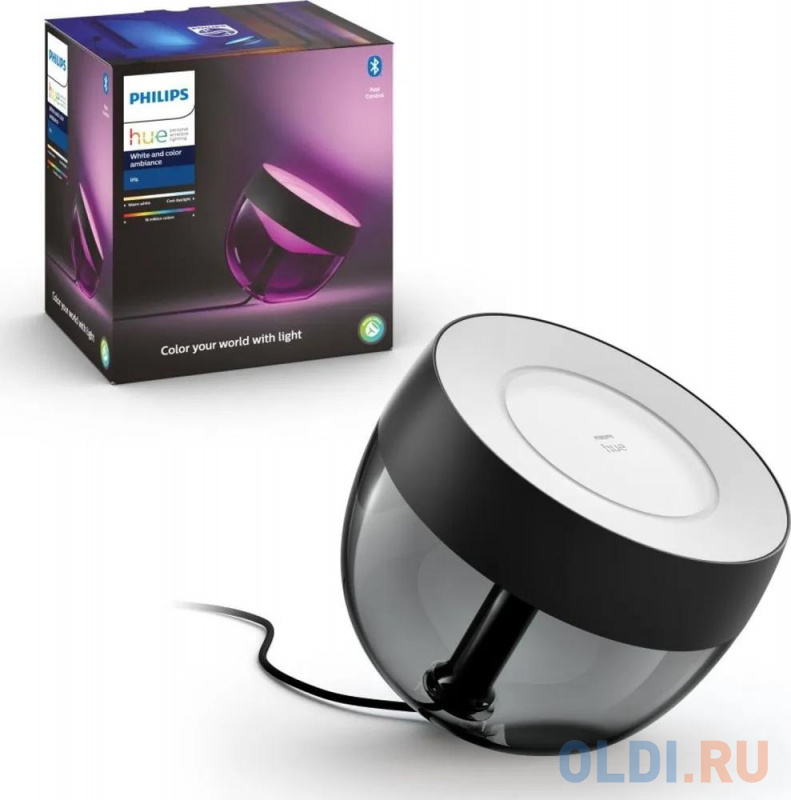 

Светильник Philips Hue Светильник Hue Iris в черном копрусе Hue Iris gen4 EU/UK black