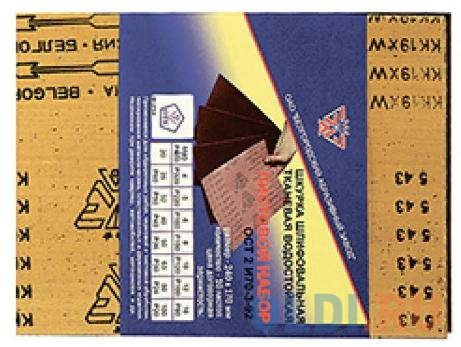 

БУМАГА НАЖД. № 6 (П180) ЛИСТЫ 240 Х 170 ММ ПАЧКА 10 ШТ.(5/100