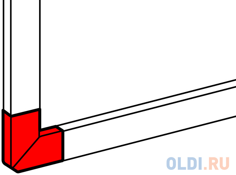 

Угол плоский Legrand 105x50 (10786
