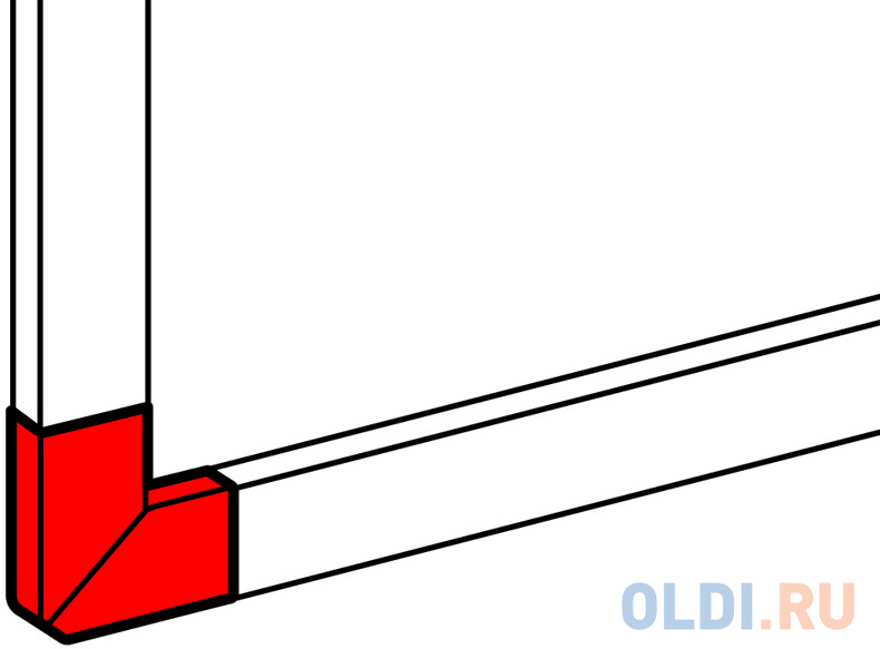 

Угол плоский Legrand 80x50 (10767