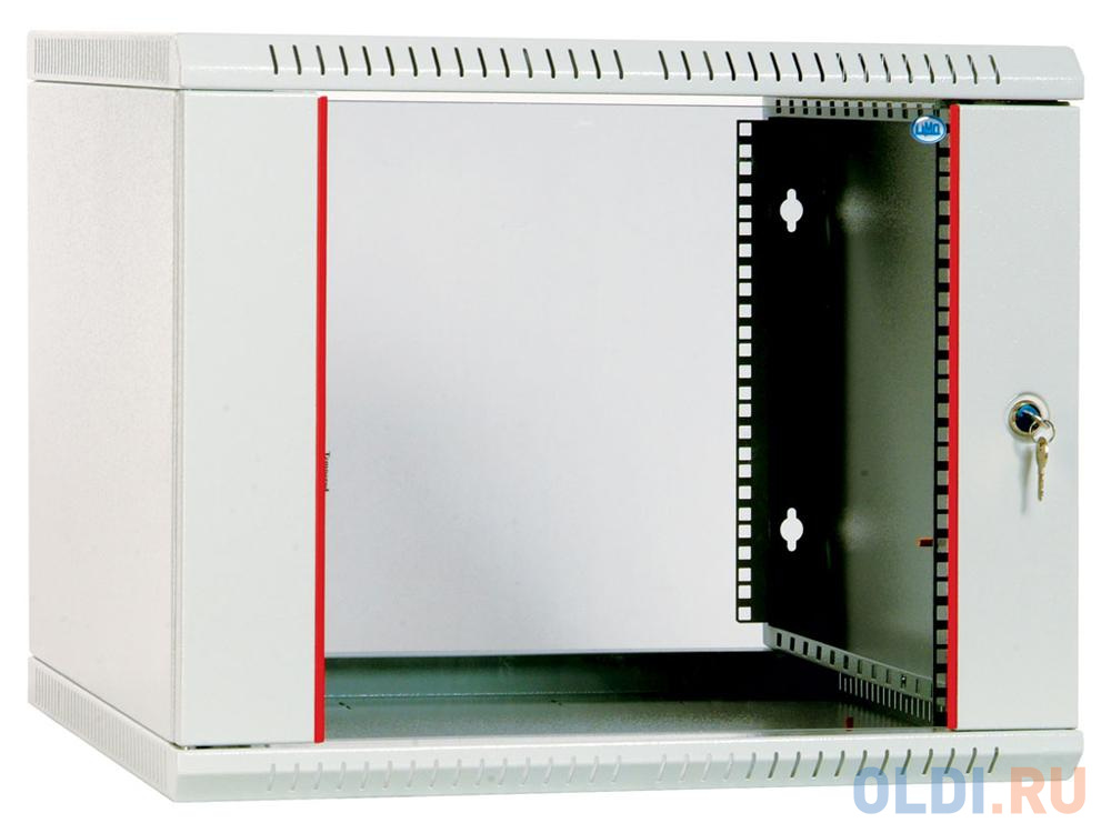 Шкаф телекоммуникационный настенный разборный 6U (600х520) дверь стекло ШРН-Э-6.500 короб архивный на кнопке а4 calligrata 70 мм 800 мкм разборный красный
