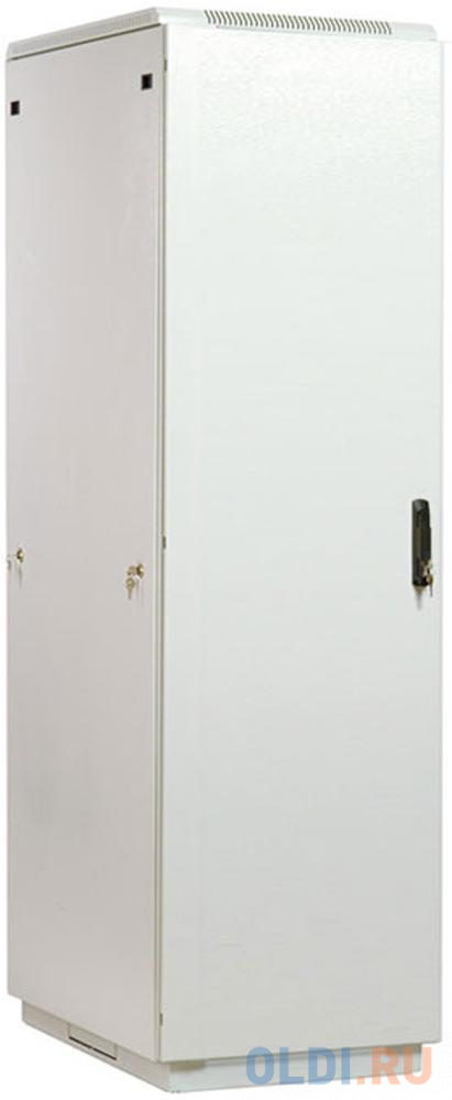 Шкаф телекоммуникационный напольный 42U (600x800) дверь перфорированная 2 шт. (3 места)
