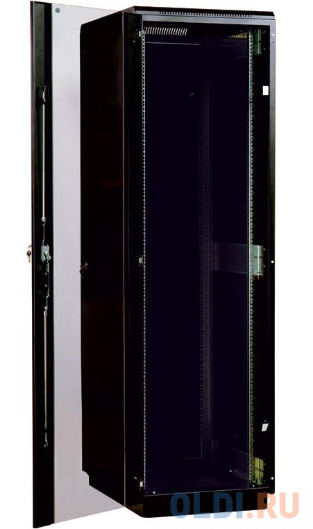 ЦМО Шкаф телекоммуникационный напольный 33U (600 х 1000) дверь стекло, цвет чёрный (ШТК-М-33.6.10-1ААА-9005) фото