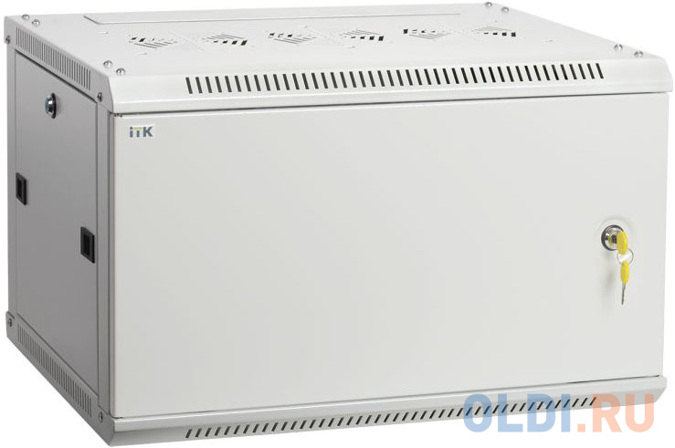 

ITK LWR3-06U66-MF Шкаф LINEA W 6U 600x600 мм дверь металл, RAL7035