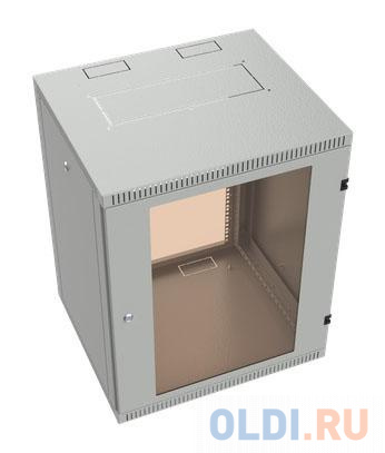 Шкаф коммутационный C3 Solutions WALLBOX 12-63 G (NT084695) настенный 12U 600x350мм пер.дв.стекл направл.под закл.гайки 245кг серый 300мм 17.5кг 610мм фото