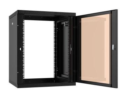 Шкаф коммутационный C3 Solutions WALLBOX 6-63 B (NT084684) настенный 6U 600x350мм пер.дв.стекл направл.под закл.гайки 110кг черный 300мм 13кг 340мм IP фото