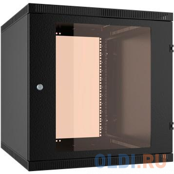 

Шкаф коммутационный C3 Solutions WALLBOX LIGHT 18-63 B (NT467089) настенный 18U 600x350мм пер.дв.стекл несъемн.бок.пан. направл.под закл.гайки 100кг ч