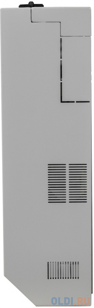 Шкаф коммутационный NTSS (NTSS-SOHO5U) настенный 5U 520x140мм пер.дв.стекл несъемн.бок.пан. 80кг белый IP20 - фото 3