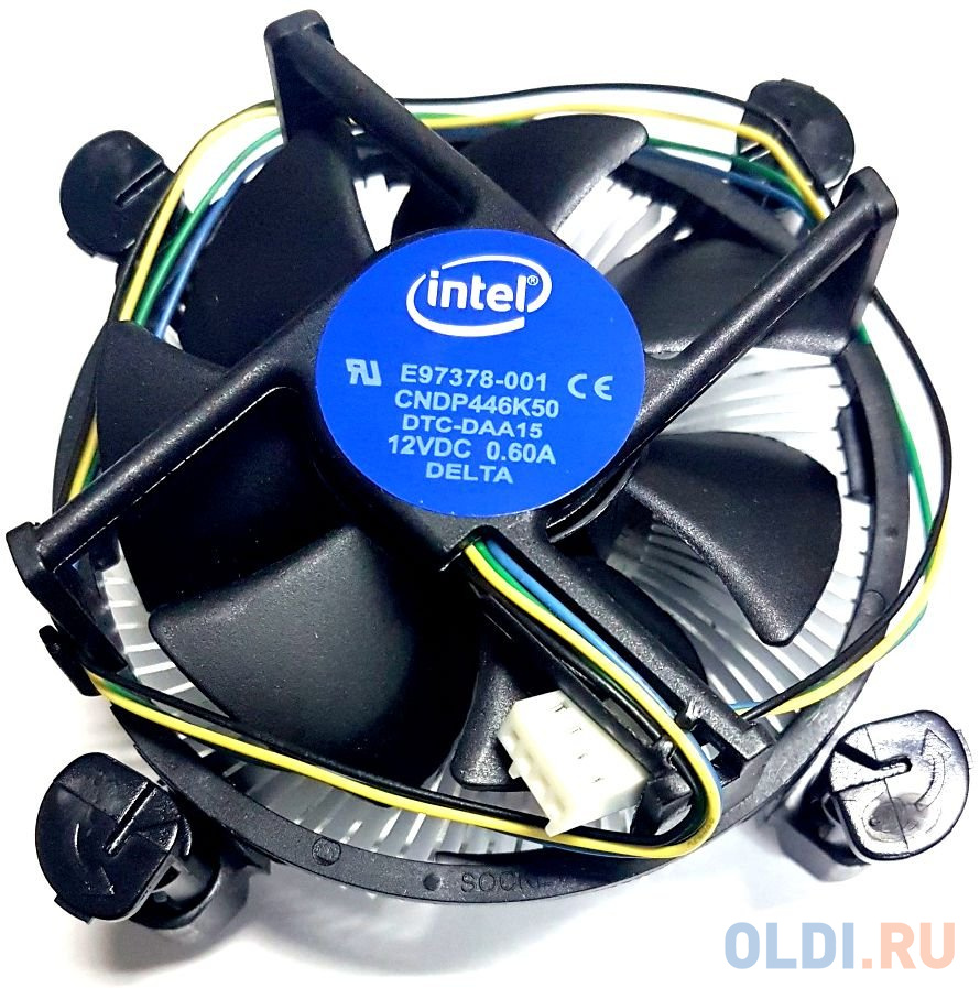 Кулер Intel E97378 (1150/1151/1155, 73W, 1000-2200rpm, 23dB, 4pin, медь+алюминий) OEM