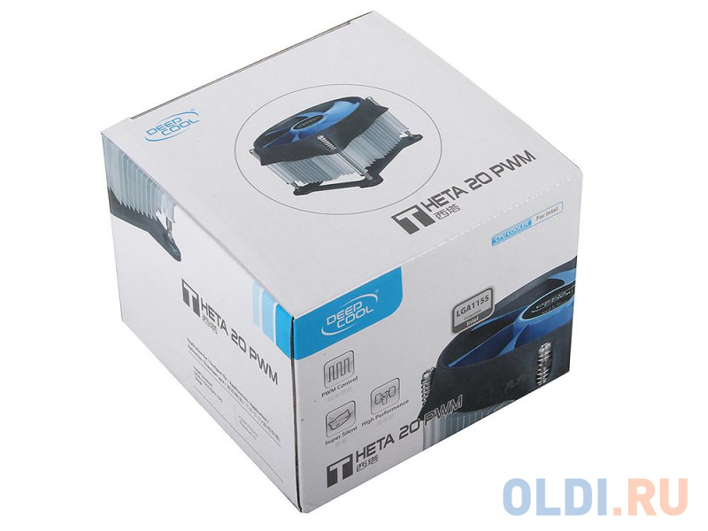 Кулер для процессоров Intel Deepcool THETA 20 PWM Intel LGA 1155 Intel LGA 1156 Intel LGA 1150 фото
