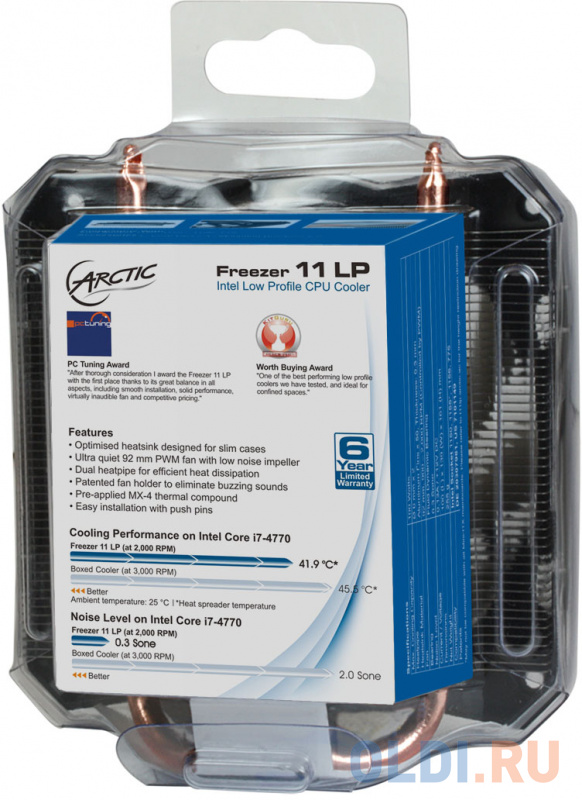Кулер ARCTIC Freezer 11LP UCACO-P2000000-BL (100W CPU Cooler for Intel socket 1156 / 1155 / 1150 / 1151 / 775) Кулер ARCTIC Freezer 11LP UCACO-P2000000-BL (100W CPU Cooler for Intel socket 1156 / 1155 / 1150 / 1151 / 775) фото