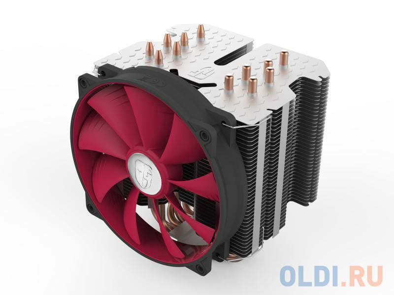 Кулер DeepCool REDHAT (Soc-AMD/1150/1155/1156/2011/ 4pin 12-31dB Al+Cu 250W 1079g screw ultra-silent) кулер для процессора deepcool ag300 marrs
