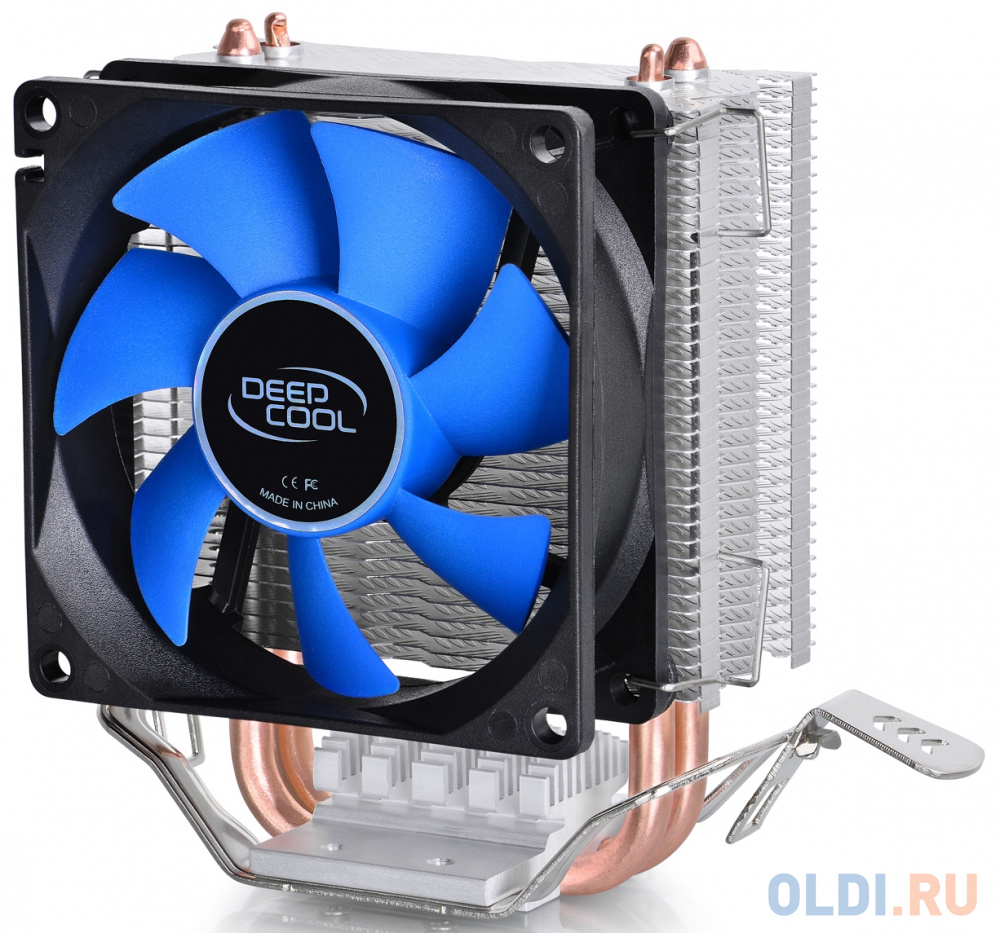 Кулер DeepCool ICE EDGE MINI FS V2.0 1366/1156/775/ FM1 All Series/AM2/AM3  2 тепловые трубки+Медное основание TDP: 95Вт