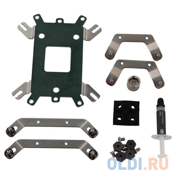 Кулер Cooler Master CPU Cooler GeminII M5 LED, 500 - 1600 RPM, 130W, Low profile, Full Socket Support / RR-T520-16PK / Кулер Cooler Master CPU Cooler GeminII M5 LED, 500 - 1600 RPM, 130W, Low profile, Full Socket Support / RR-T520-16PK / фото