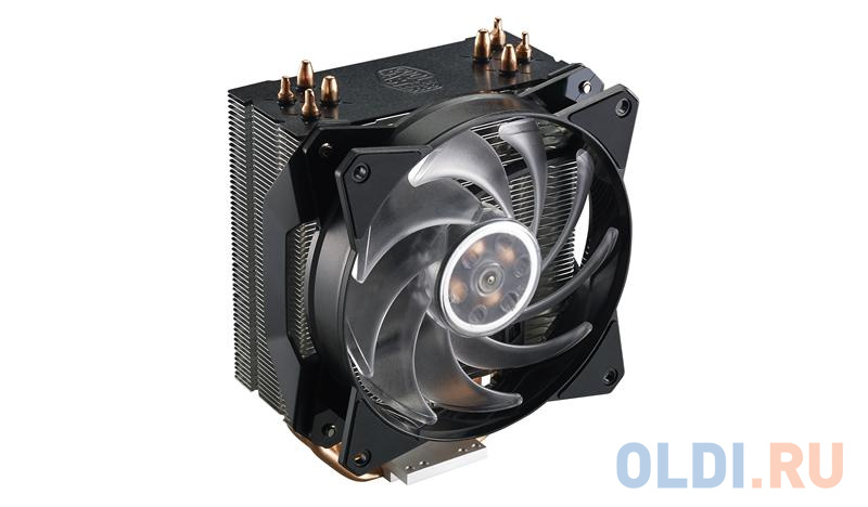 Кулер для процессора Cooler Master CPU Cooler MasterAir MA410P, 130W (up to 150W), RGB, Full Socket Support / MAP-T4PN-220PC-R1 / cooler master cpu cooler hyper t200 800 2200 rpm 100w full socket support
