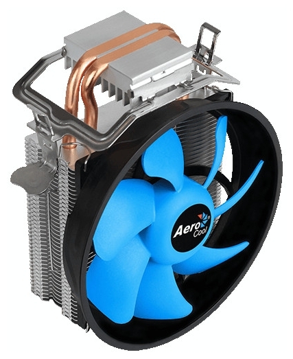 Кулер Aerocool Verkho 2 Plus ,INTEL/AMD, TDP 115W, 6mm x2 шт, 125x72x140mm, PWM 1000-2000rpm, LGA1156/1155/1151/1150/775 AM4/AM3+/AM3/AM2+/AM2/FM2/FM1 фото