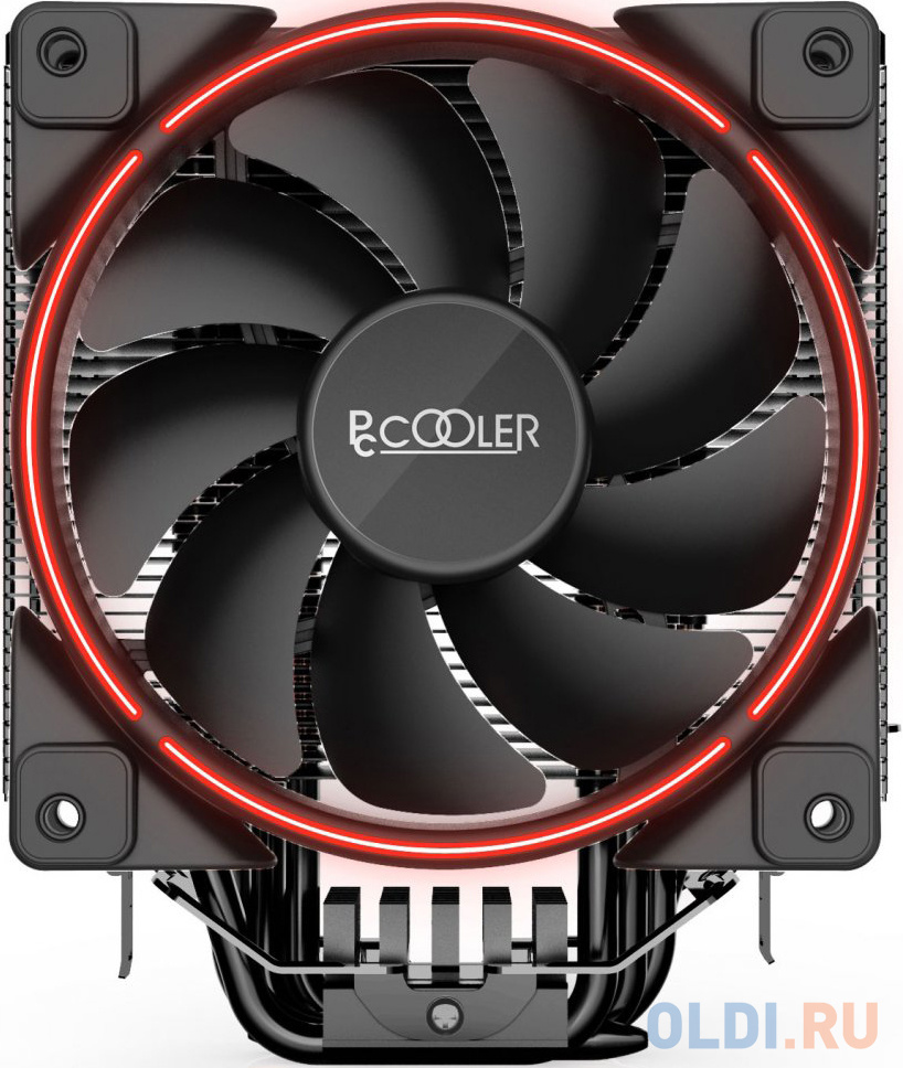 

Кулер PCCooler GI-X6R S775/115X/AM2/AM3/AM4 (24 шт/кор, TDP 160W, вент-р 120мм с PWM, Red LED FAN, 5 тепловых трубок 6мм, 1000-1800RPM, 26.5dBa)