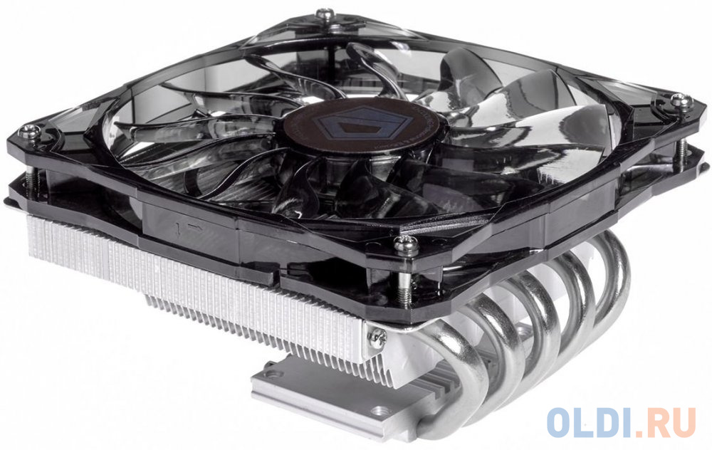 

Кулер ID-COOLING IS-50 LGA-1150/51/55/56/AM4/FM2/+/FM1/AM4/AM3/+/AM2/+/ низкопрофильный высота 57mm (27шт/кор, TDP 130W, PWM, 5 тепл.трубки прямого контакта, FAN 120mm) BOX