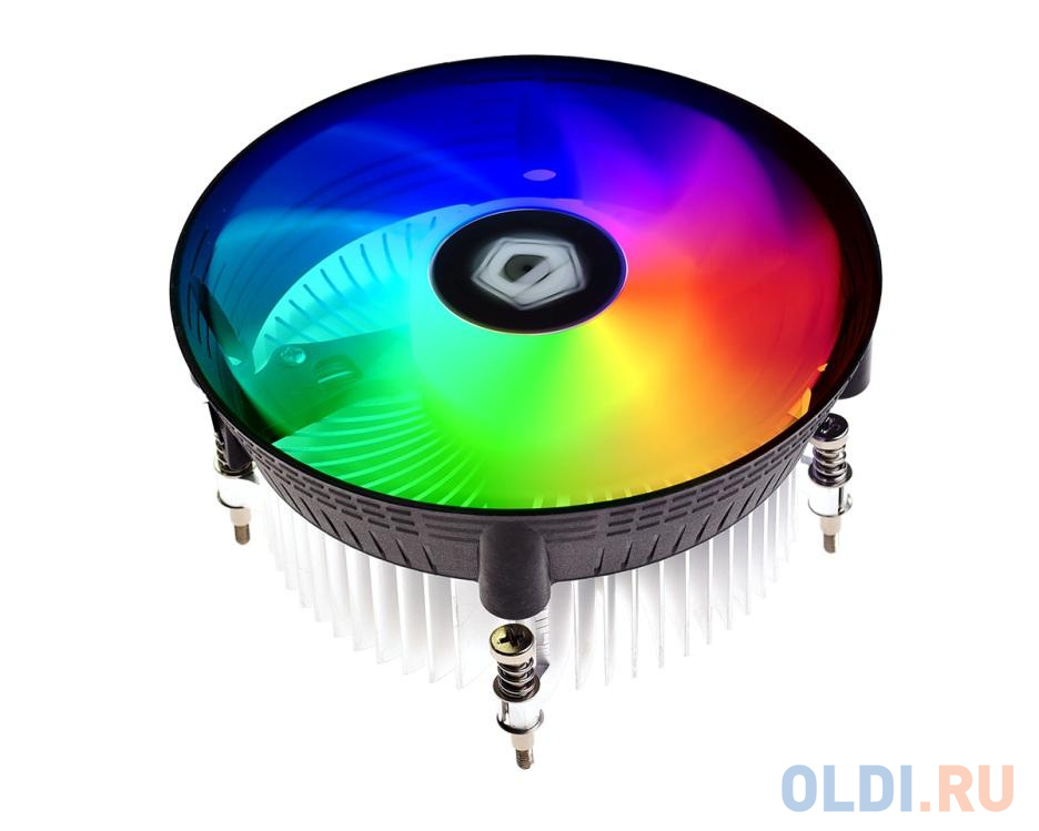 Кулер ID-Cooling DK-03i RGB PWM 100W/ PWM/ RGB LED/ Intel 115* (120?120?60mm,500-1800RPM) DK-03i_RGB-PWM - фото 1