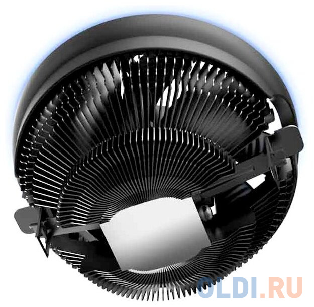 Кулер PCCooler E126M B S775/115X/AM2/2+/AM3/3+/AM4/FM1/FM2/2+ (48 шт/кор, TDP 92W, вент-р 120мм с PWM, Blue LED FAN, 1000-1800RPM, 26.5dBa) Retail Col фото