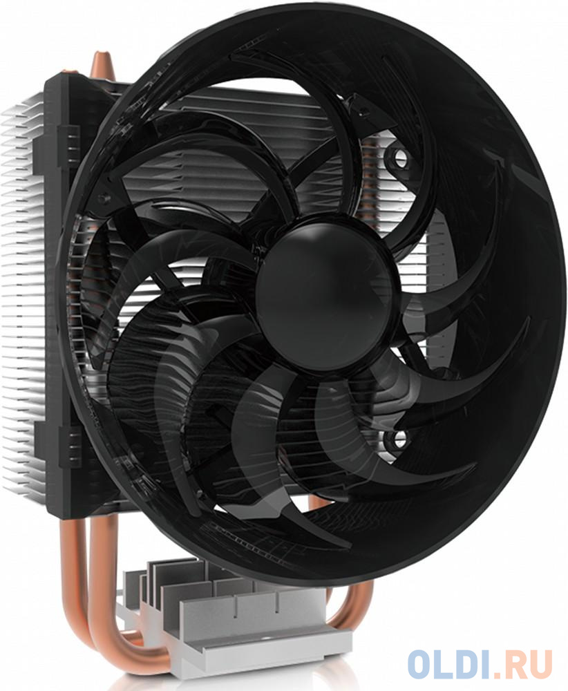 Cooler Master CPU Cooler Hyper T200, 800 - 2200 RPM, 100W, Full Socket Support кулер для процессора cooler master cpu cooler masterair ma410p 130w up to 150w rgb full socket support map t4pn 220pc r1