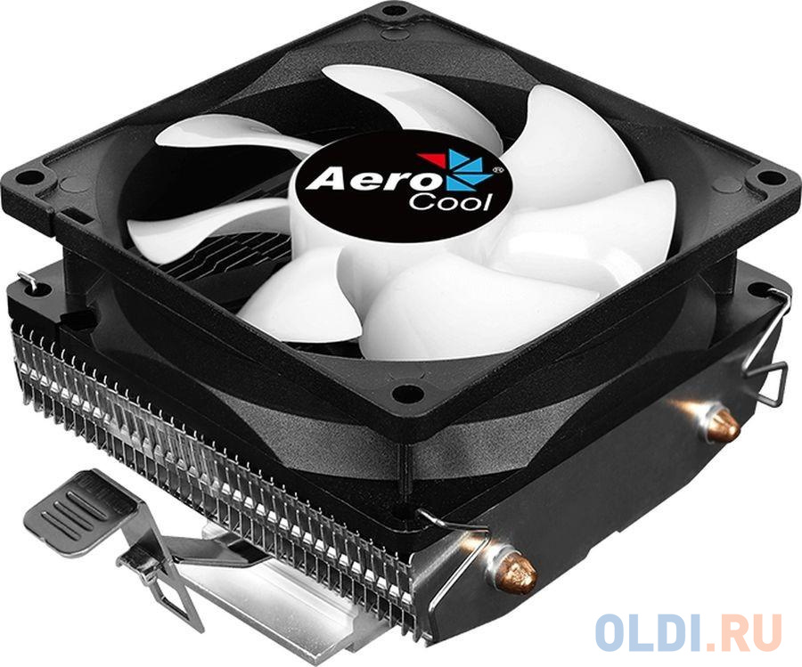 Cooler Aerocool Air Frost 2 110W / FRGB / 3-Pin / Intel 115*/775/2066/2011/AMD / Heat pipe 6mm x2 4710562750195 - фото 3