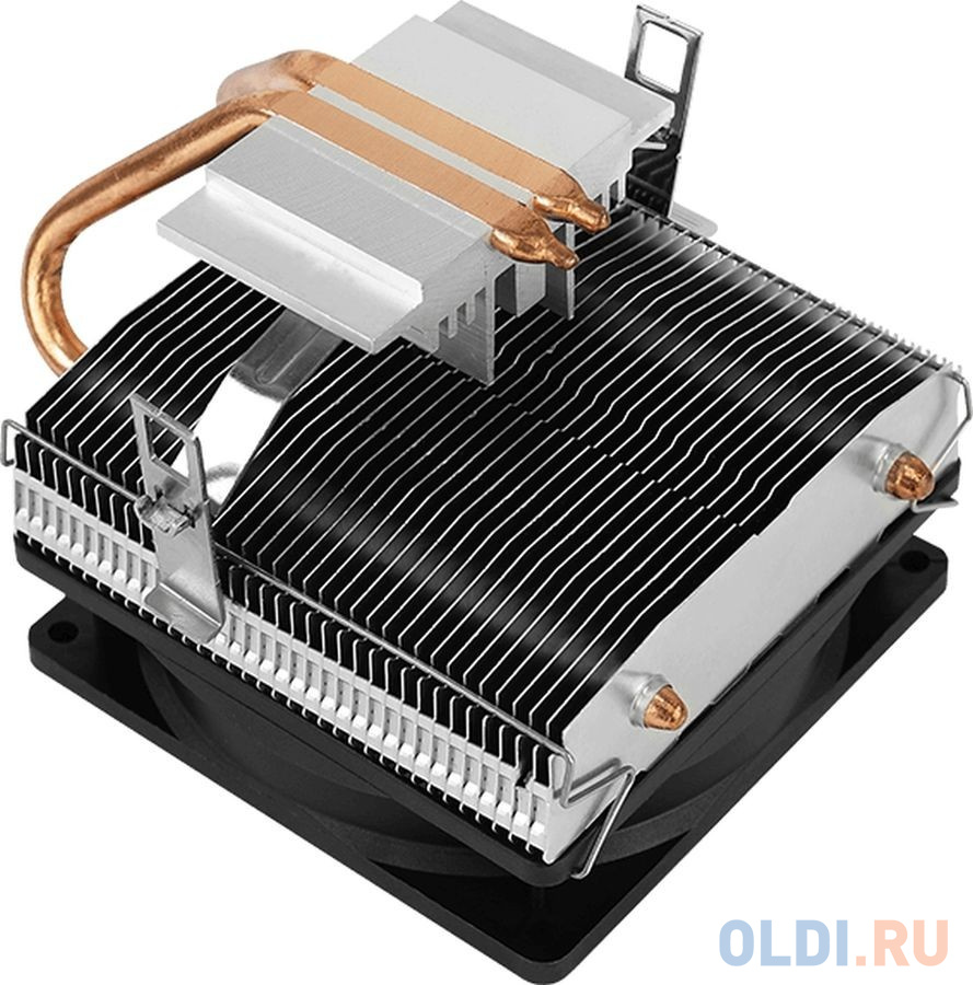 Cooler Aerocool Air Frost 2 110W / FRGB / 3-Pin / Intel 115*/775/2066/2011/AMD / Heat pipe 6mm x2 4710562750195 - фото 5