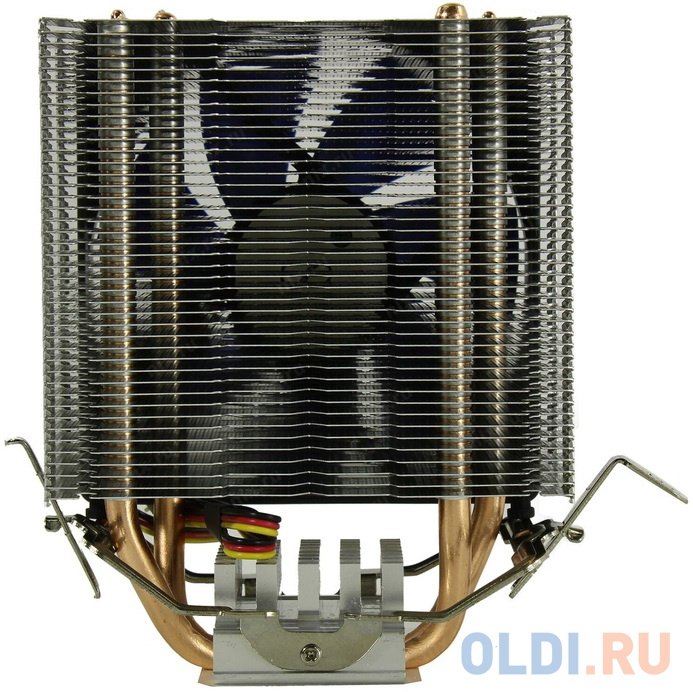 PCCooler S93 V2 Кулер S775/115X/AM2/AM3/AM4/FM1/FM2 (40 шт/кор, TDP 102W, вент-р 90мм, 2 тепловые трубки 6мм, 2200RPM, 22dBa) фото