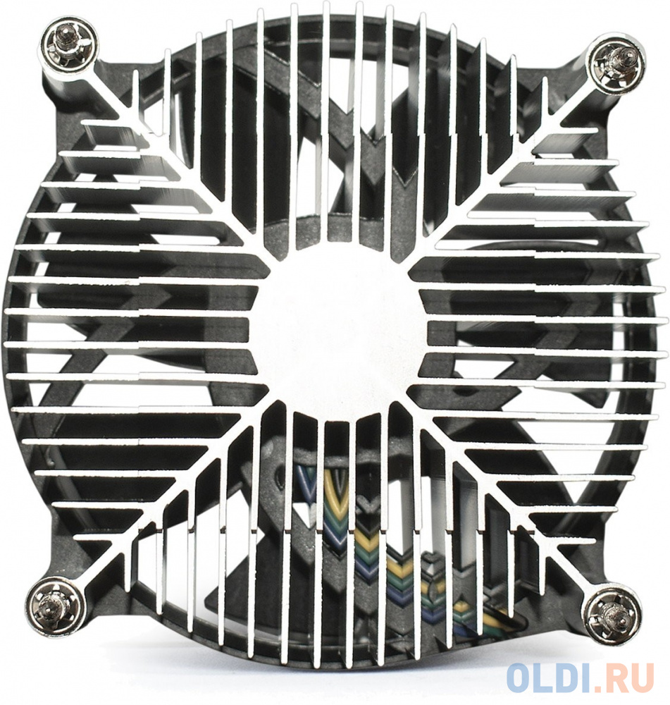 Exegate EX286138RUS Кулер ExeGate EK-11508 (Al, LGA1150/1151/1155/1156/1200, TDP 75W, Fan 90mm, 2200RPM, Hydro bearing, 3pin, 22db, 285г, с термопасто фото