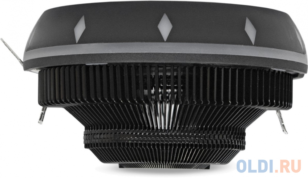 Exegate EX286156RUS Кулер ExeGate Dark Magic EE126M-PWM.RGB (Al black coating, LGA775/1150/1151/1155/1156/1200/AM2/AM2+/AM3/AM3+/AM4/FM1/FM2/754/939/9 фото