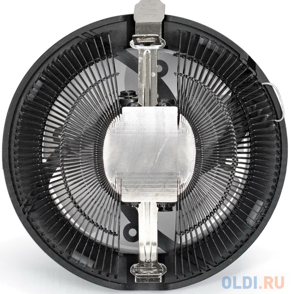 Exegate EX286156RUS Кулер ExeGate Dark Magic EE126M-PWM.RGB (Al black coating, LGA775/1150/1151/1155/1156/1200/AM2/AM2+/AM3/AM3+/AM4/FM1/FM2/754/939/9 фото