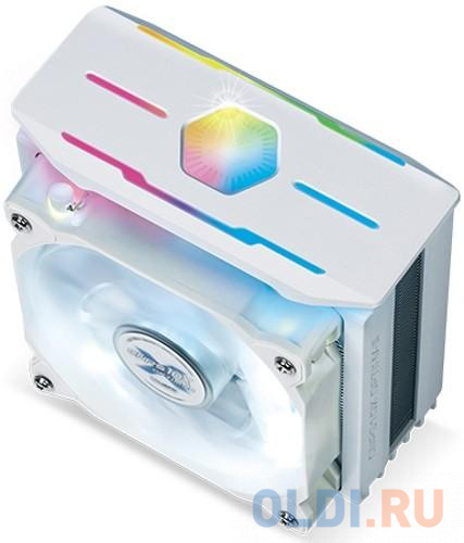 Устройство охлаждения(кулер) Zalman CNPS10X Optima II White RGB Soc-AM4/AM3+/1150/1151/1200/2011/2066 4-pin 17-27dB Al+Cu 180W 740gr LED Ret фото