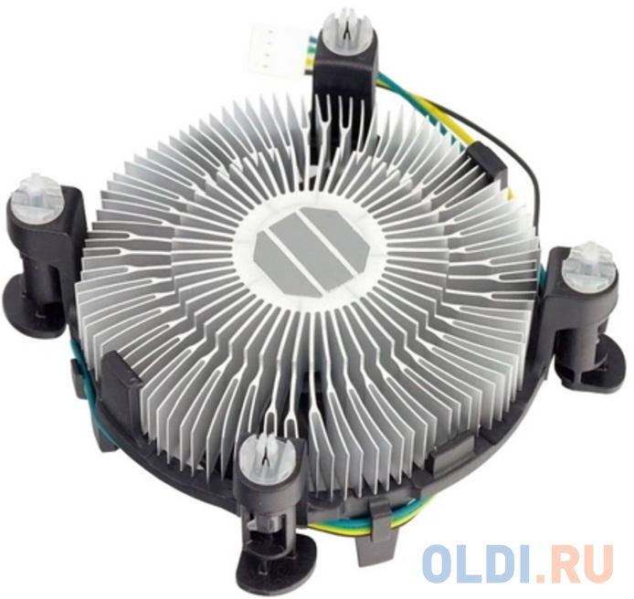 Cool system ACD ACD-CD5L3-A Cooler, s.115x, TDP 65W, 2300rpm, 23.5dBA, push-pin, 3pin ,OEM {50 фото