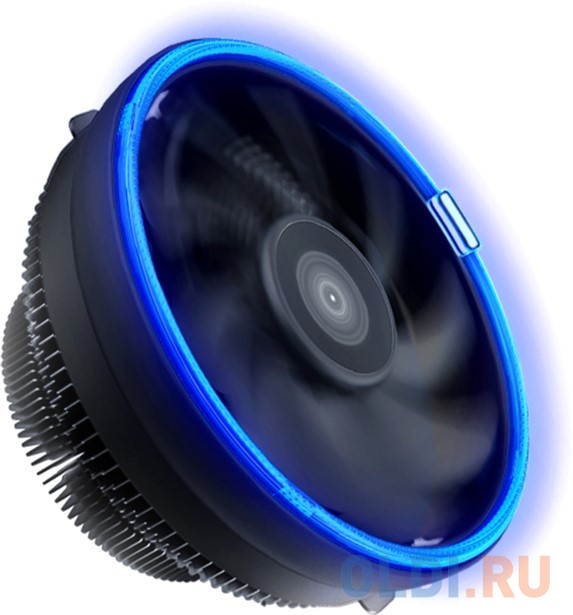 PCCooler E126MB Кулер S775/115X/AM2/2+/AM3/3+/AM4/FM1/FM2/2+ (TDP 92W, вент-р 120мм с PWM, Blue LED FAN, 1000-1800RPM, 26.5dBa) Retail Color Box {48} фото