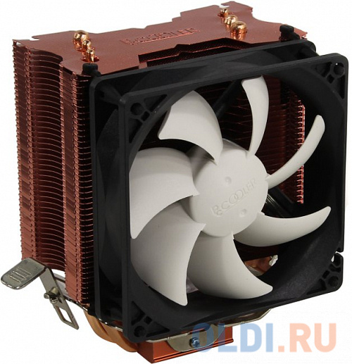 

Кулер PCCooler S93+ S775/115X/AM2/2+/AM3/3+/AM4/FM1/FM2/2+ (32 шт/кор, TDP 115W, вент-р 90мм, 3 тепловые трубки 6мм, 2200RPM, 22dBa)