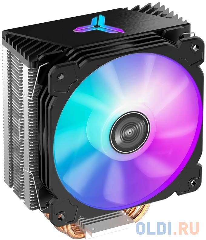 JONSBO CR-1000 Кулер (LGA1366/115X/775/AM4/AM3/3+/AM2/+/FM2/+/FM1, TDP 150W, PWM, 120mm Dynamic Multi-Color LED Fan, 4 тепловые трубки, 4-pin) - фото 2