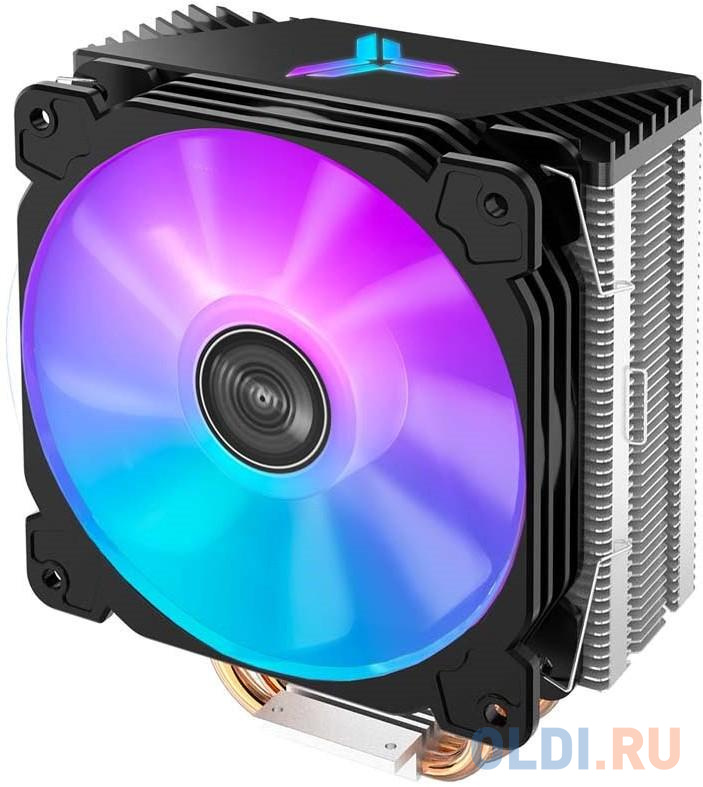 JONSBO CR-1000 Кулер (LGA1366/115X/775/AM4/AM3/3+/AM2/+/FM2/+/FM1, TDP 150W, PWM, 120mm Dynamic Multi-Color LED Fan, 4 тепловые трубки, 4-pin) - фото 3