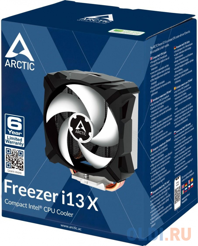 Вентилятор для процессора Arctic Freezer i13 X Retail (Intel Socket 1200, 115x) ACFRE00078A Вентилятор для процессора Arctic Freezer i13 X Retail (Intel Socket 1200, 115x) ACFRE00078A фото