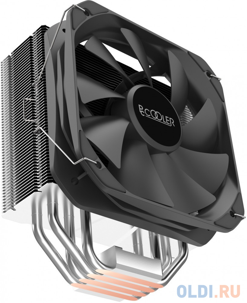 PCCooler GI-Paladin 400 Кулер S115X/1200/AM4 (24 шт/кор, TDP 200W, 130mm PWM FAN, 4 тепловые трубки 6мм, 800-1600RPM, 18-28,6dBa) {24} (105794) фото