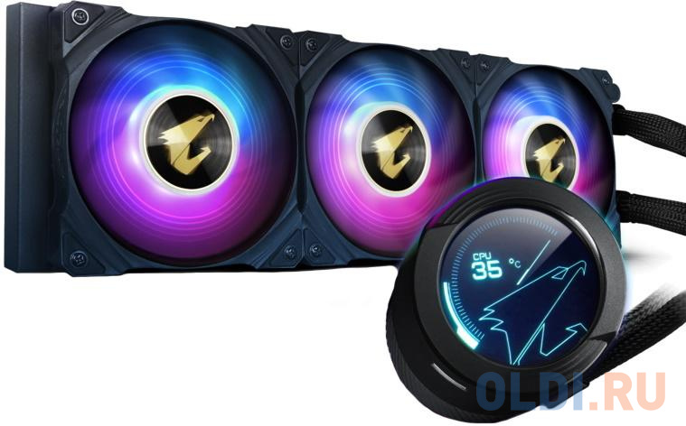 

AORUS WATERFORCE X 360 , 3 x 120mm ARGB Fan, RTL {6} (552121)
